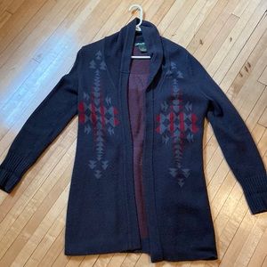 Eddie Bauer thick sweater cardigan